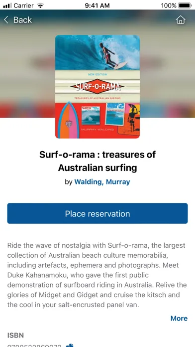 Capturas de tela do Sunshine Coast Libraries