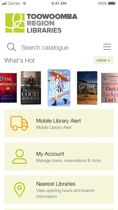 Toowoomba Region Libraries應用截圖