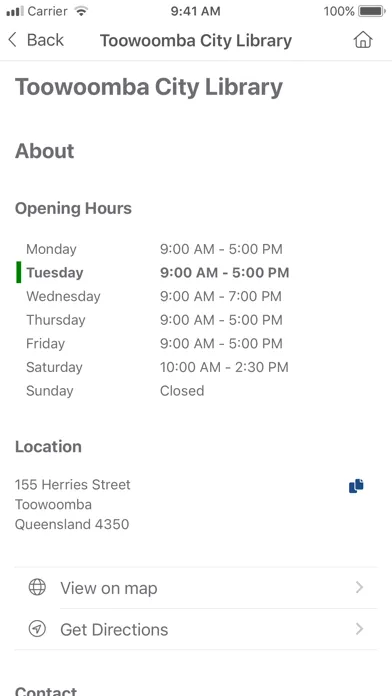 Toowoomba Region Libraries應用截圖