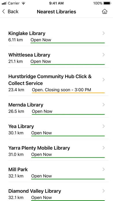 Yarra Plenty Regional Library 스크린샷