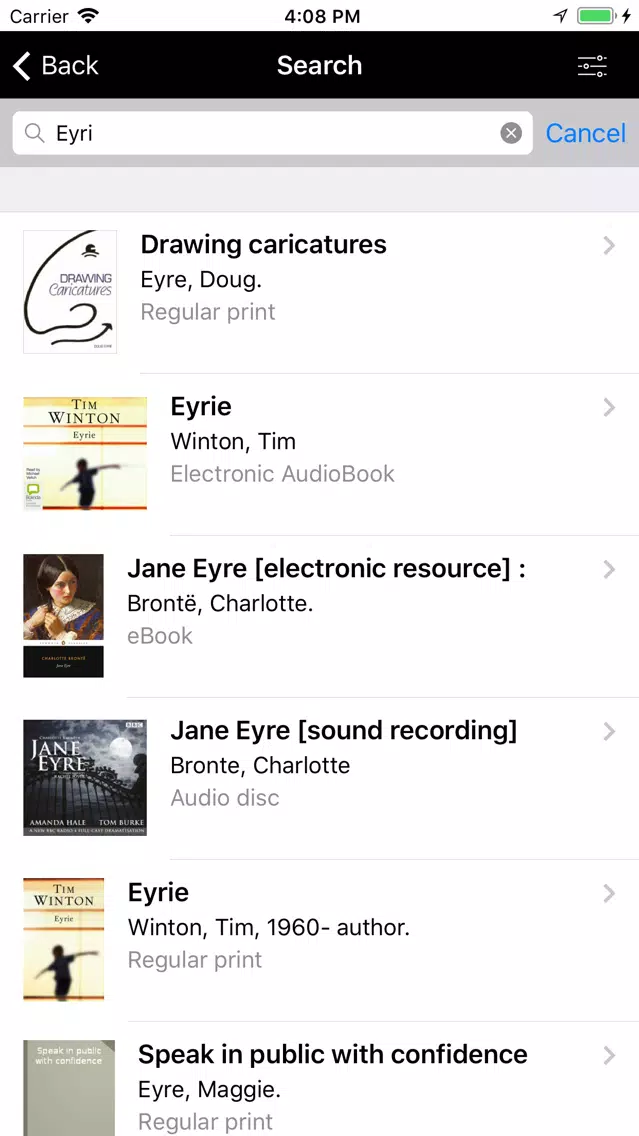 Hume Libraries Screenshots