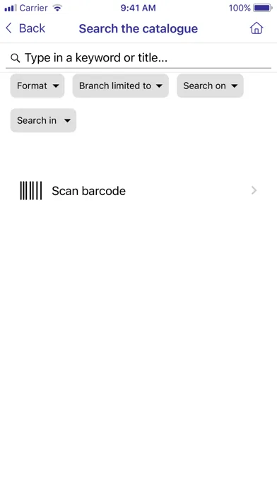 Midcoast Libraries App Screenshots