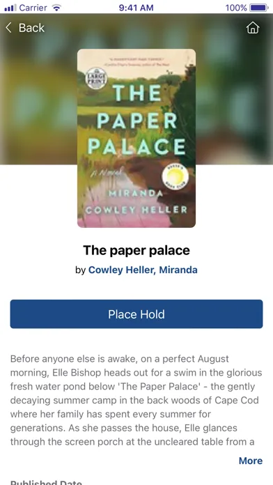 Midcoast Libraries App Screenshots