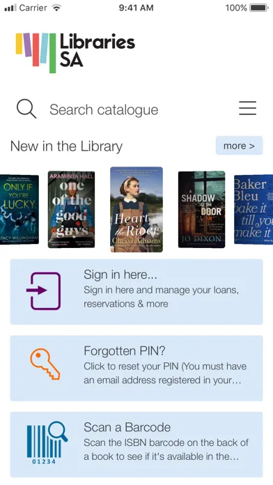Libraries SA App سکرین شاٹس