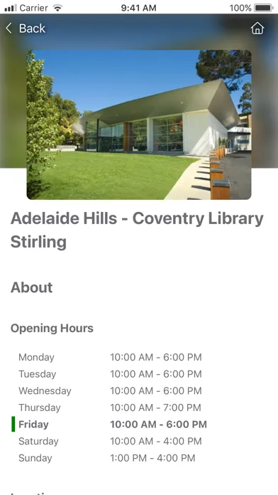 Libraries SA App سکرین شاٹس