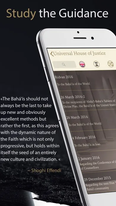Capturas de pantalla de Baha'i Library - One Ocean 4.0