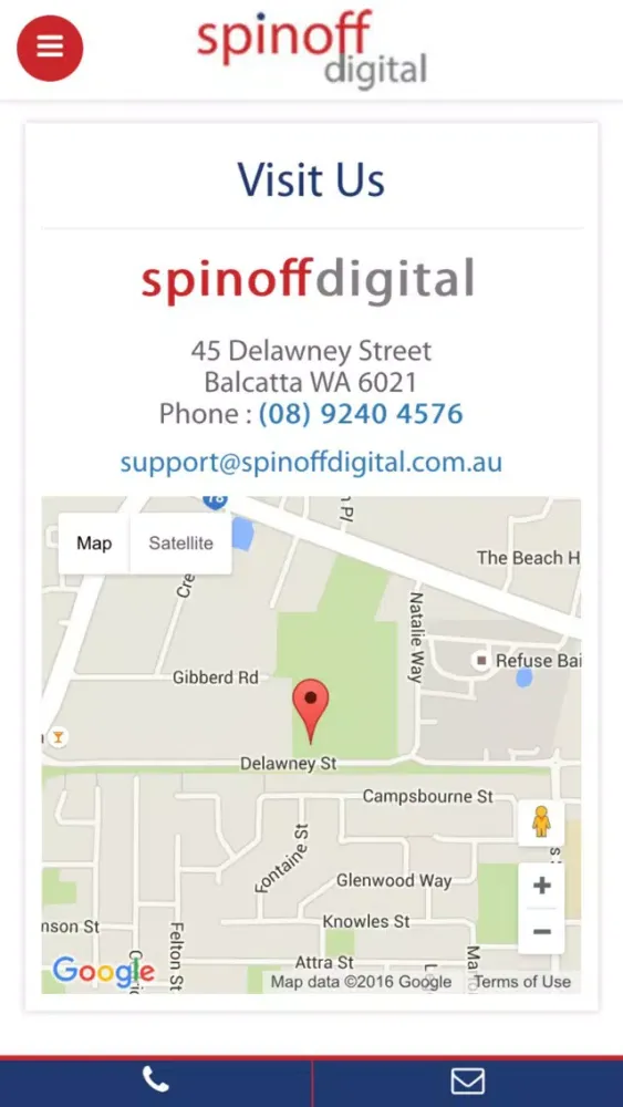 Capturas de tela do Spinoff Digital App
