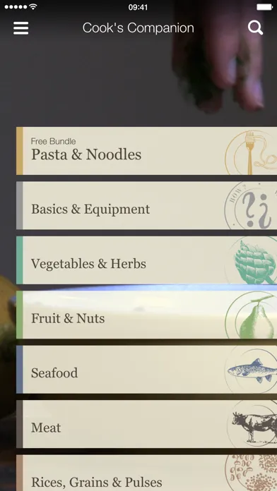 Скриншоты Cook's Companion App
