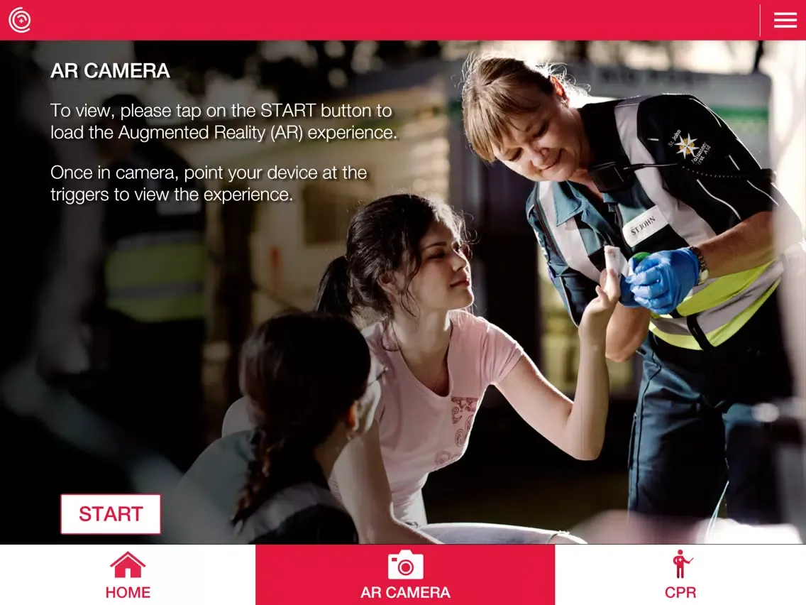 St John Ambulance 360 iPad  スクリーンショット