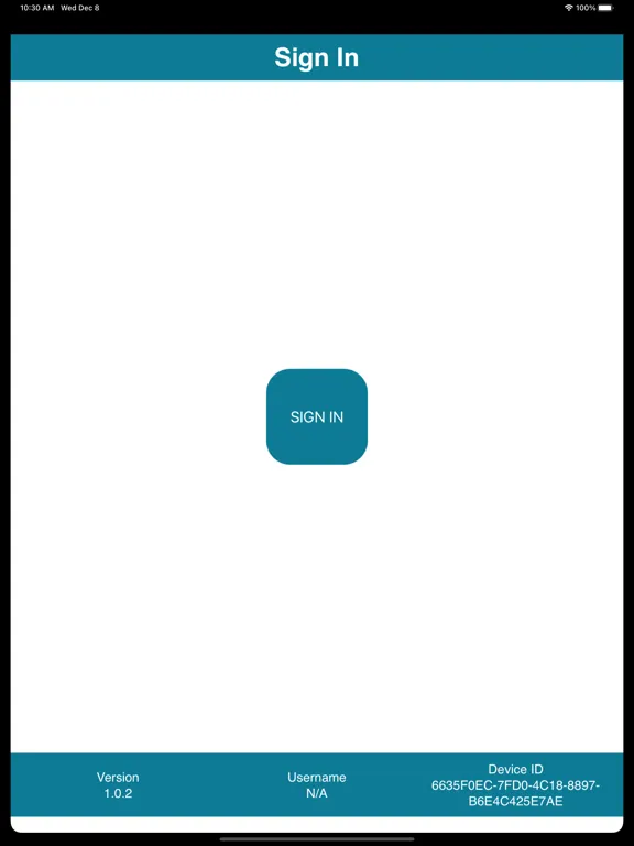 ภาพหน้าจอของ Feedback Docket App iPad 