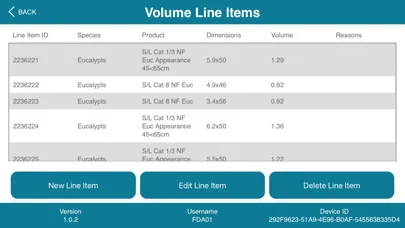ภาพหน้าจอของ Feedback Docket App