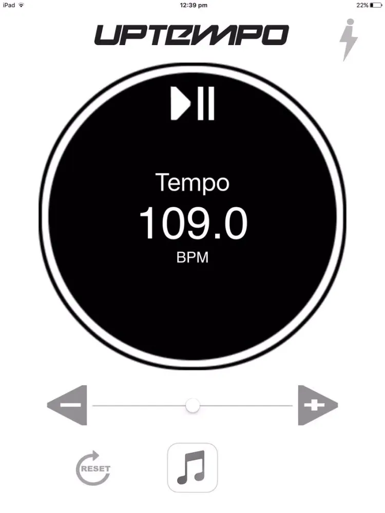 Up Tempo iPad  スクリーンショット
