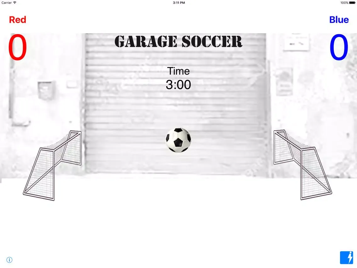 Capturas de pantalla de Garage Soccer iPad 