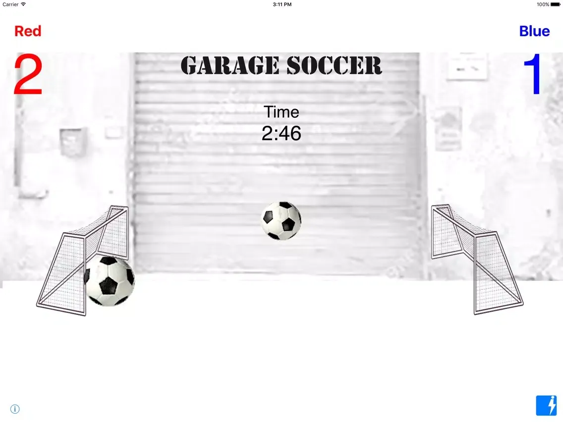 Capturas de pantalla de Garage Soccer iPad 