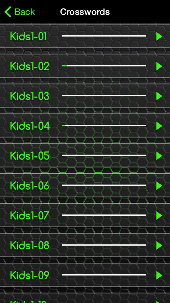 Crosswords for Kids 1 স্ক্রিনশট