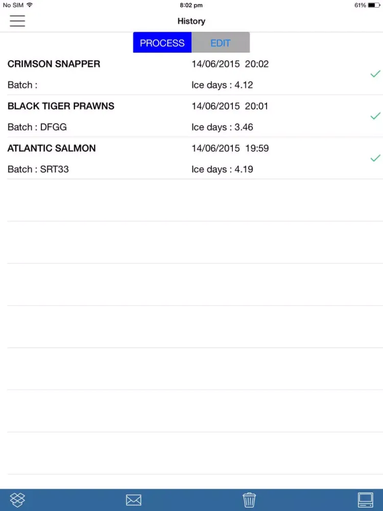 Capturas de pantalla de Australian Seafood Quality Index iPad 