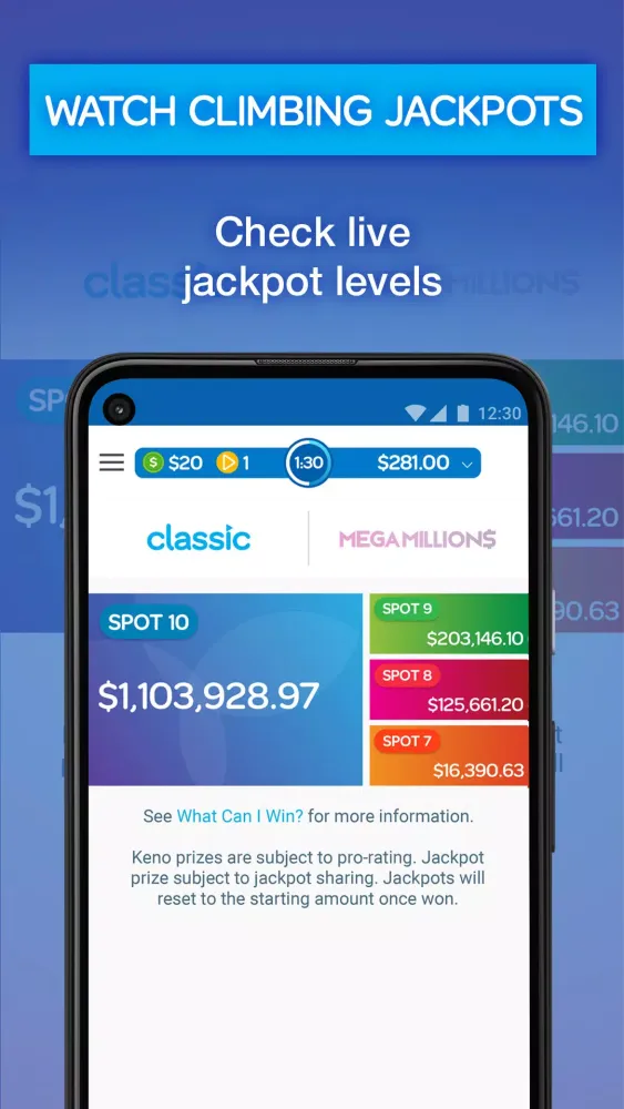 Keno Screenshots