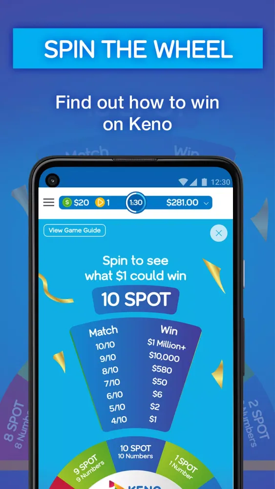 Keno Screenshots