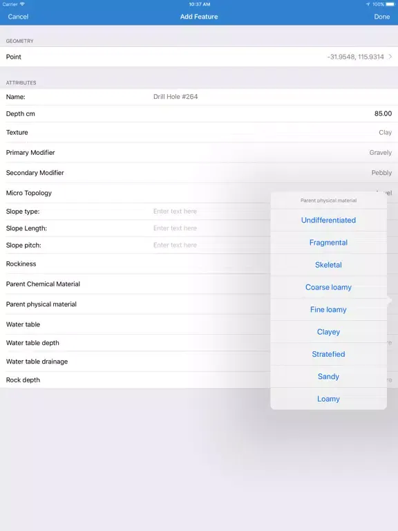 Zrzuty ekranu Mappt Elements iPad 