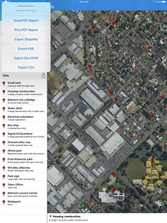 Zrzuty ekranu Mappt Elements iPad 
