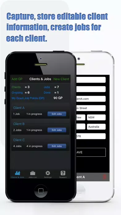 Good Job App - Job sheets made easy Screenshots
