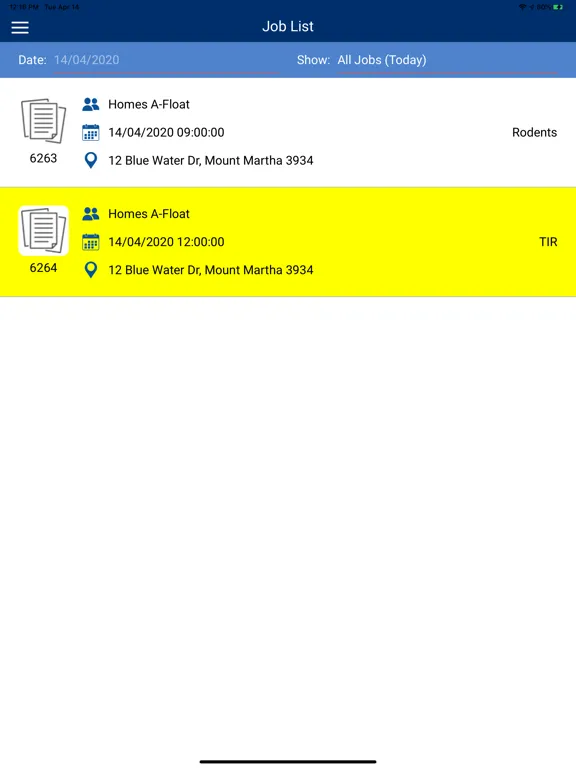 Pest-App (Temisoft) iPad  Ekran Görüntüleri