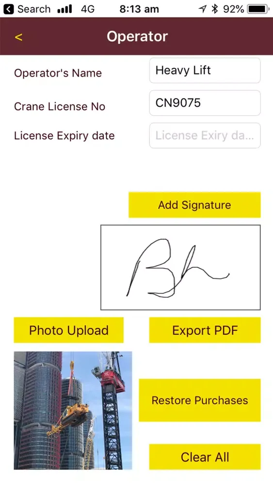 Crane Qualified App应用截图