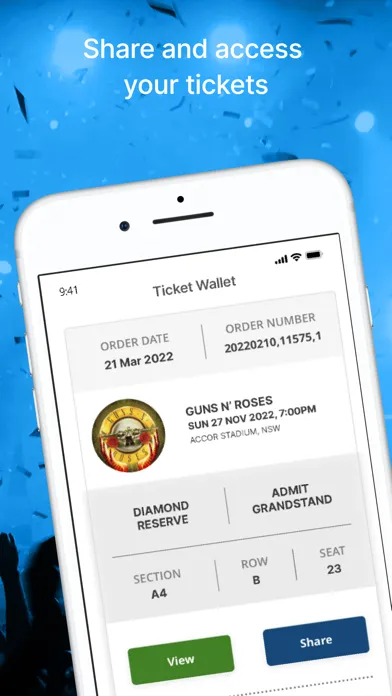 تصاویر Ticketek AU