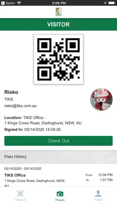 Allgire Sign-in Screenshots