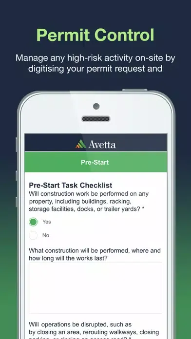 Ảnh chụp màn hình của Avetta Assure