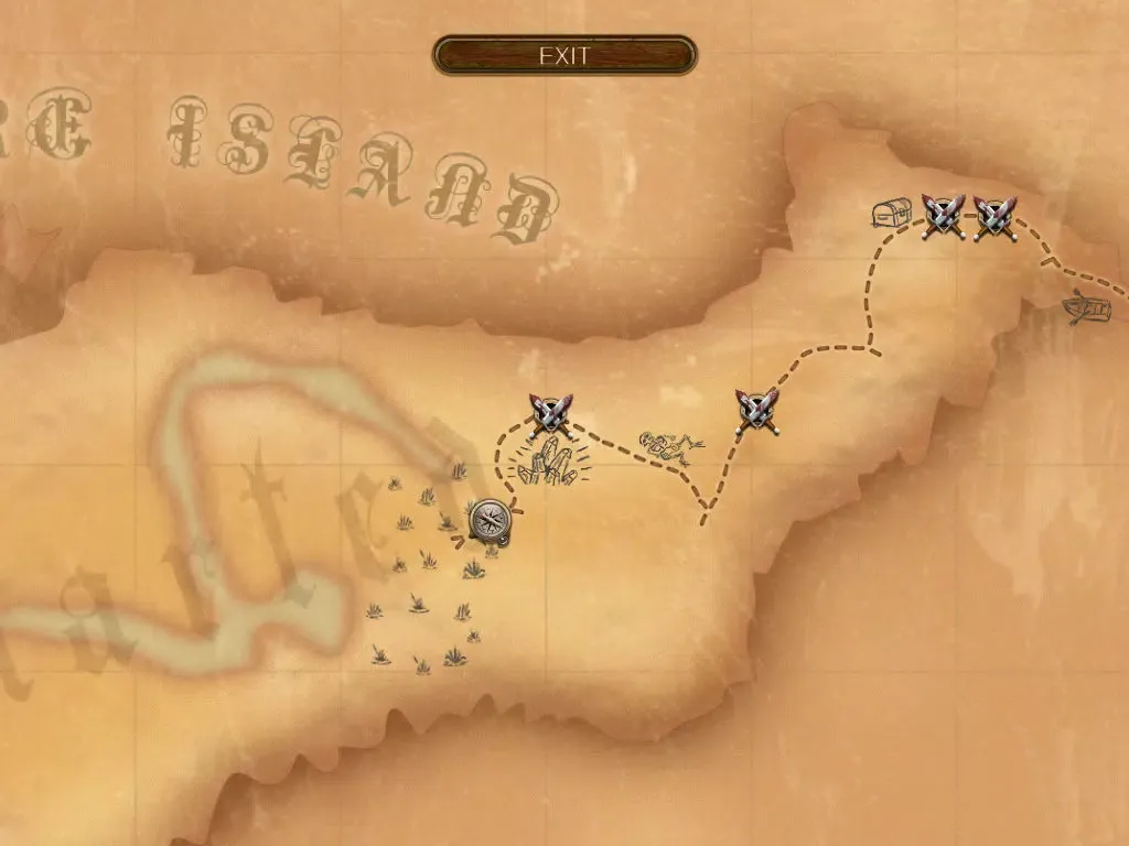 Fighting Fantasy: Island of the Lizard King iPad  سکرین شاٹس