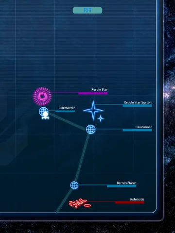 Tangkapan layar Fighting Fantasy: Starship Traveller iPad 
