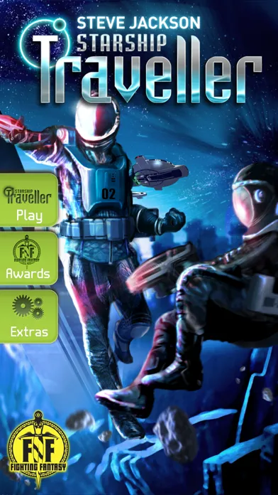 Tangkapan layar Fighting Fantasy: Starship Traveller
