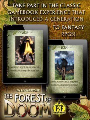 Fighting Fantasy: The Forest of Doom iPad Screenshots