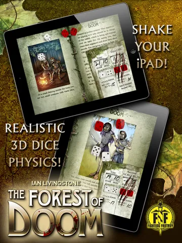 Fighting Fantasy: The Forest of Doom iPad Screenshots