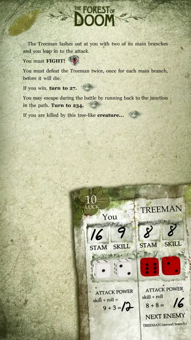 Fighting Fantasy: The Forest of Doom Screenshots