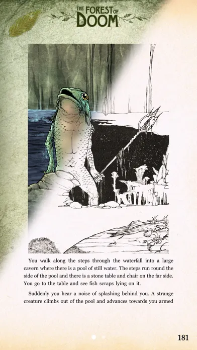 Fighting Fantasy: The Forest of Doom Screenshots