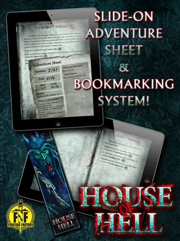 Captures d'écran de Fighting Fantasy: House of Hell iPad 