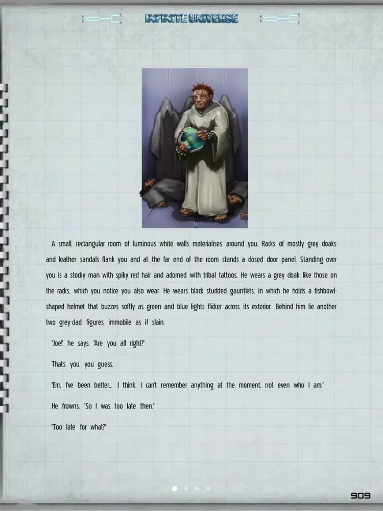 Gamebook Adventures: Infinite Universe iPad 应用截图