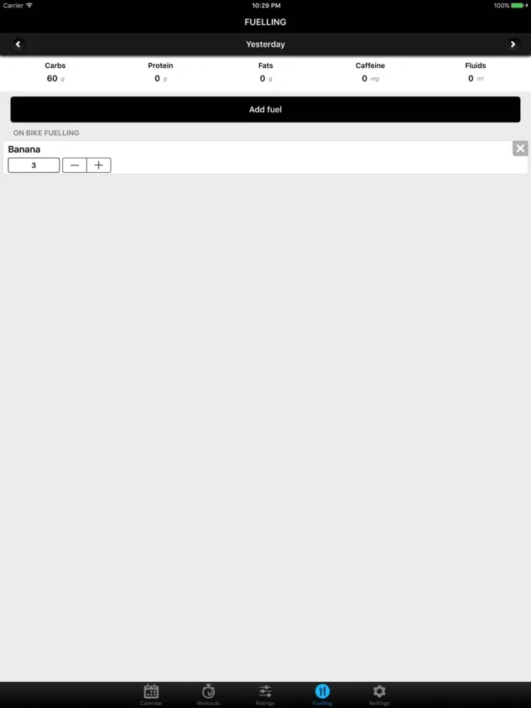 Tangkapan skrin Team INEOS iPad 