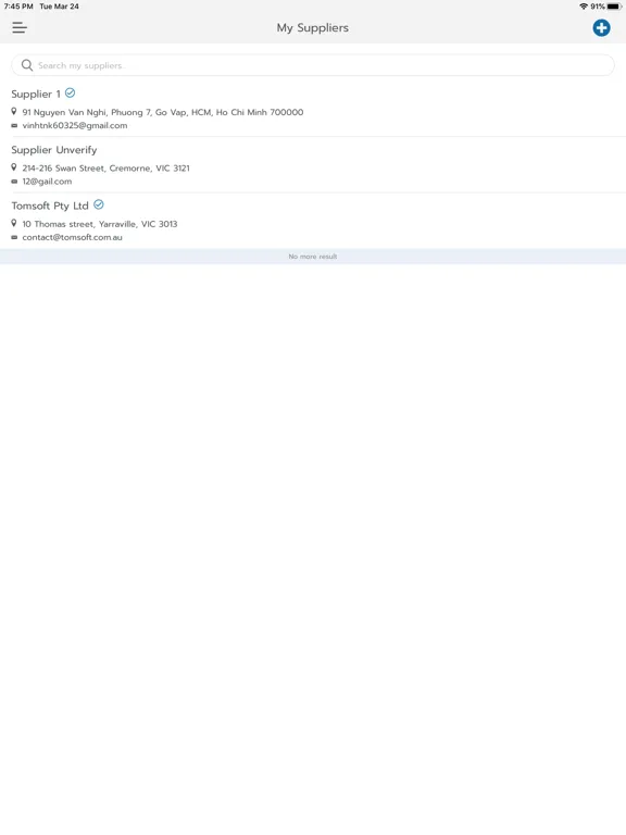 Скриншоты TOM iPad 