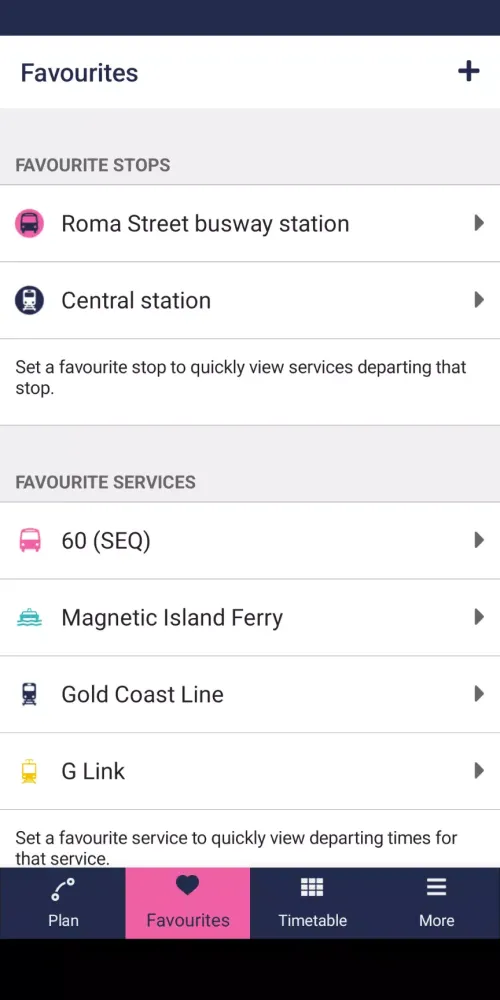 MyTranslink Screenshots