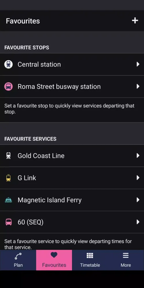 MyTranslink Screenshots