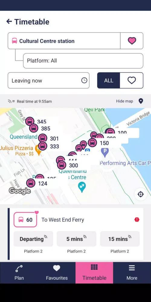 MyTranslink Screenshots