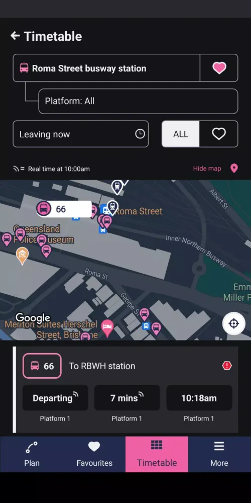 MyTranslink Screenshots