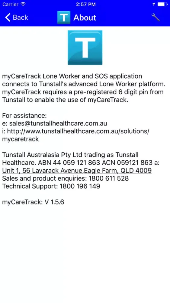 myCareTrack Ekran Görüntüleri