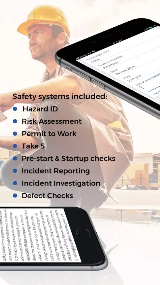 Tangkapan layar Unifii Risk & Safety