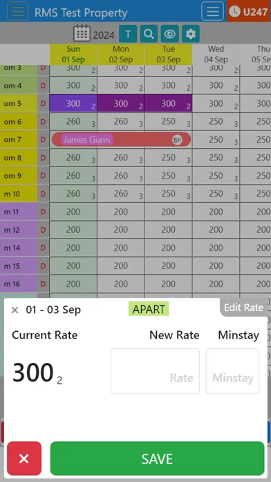 Update247 Reservation System स्क्रीनशॉट