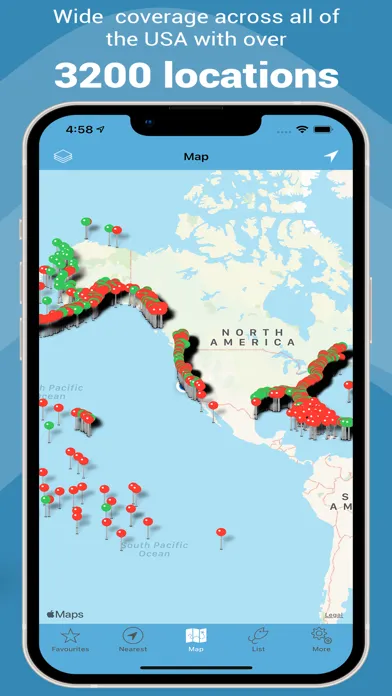 Capturas de pantalla de Tide Times USA - Tide Tables