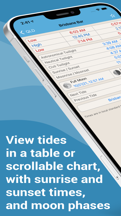Screenshot di Tide Times NT Plus